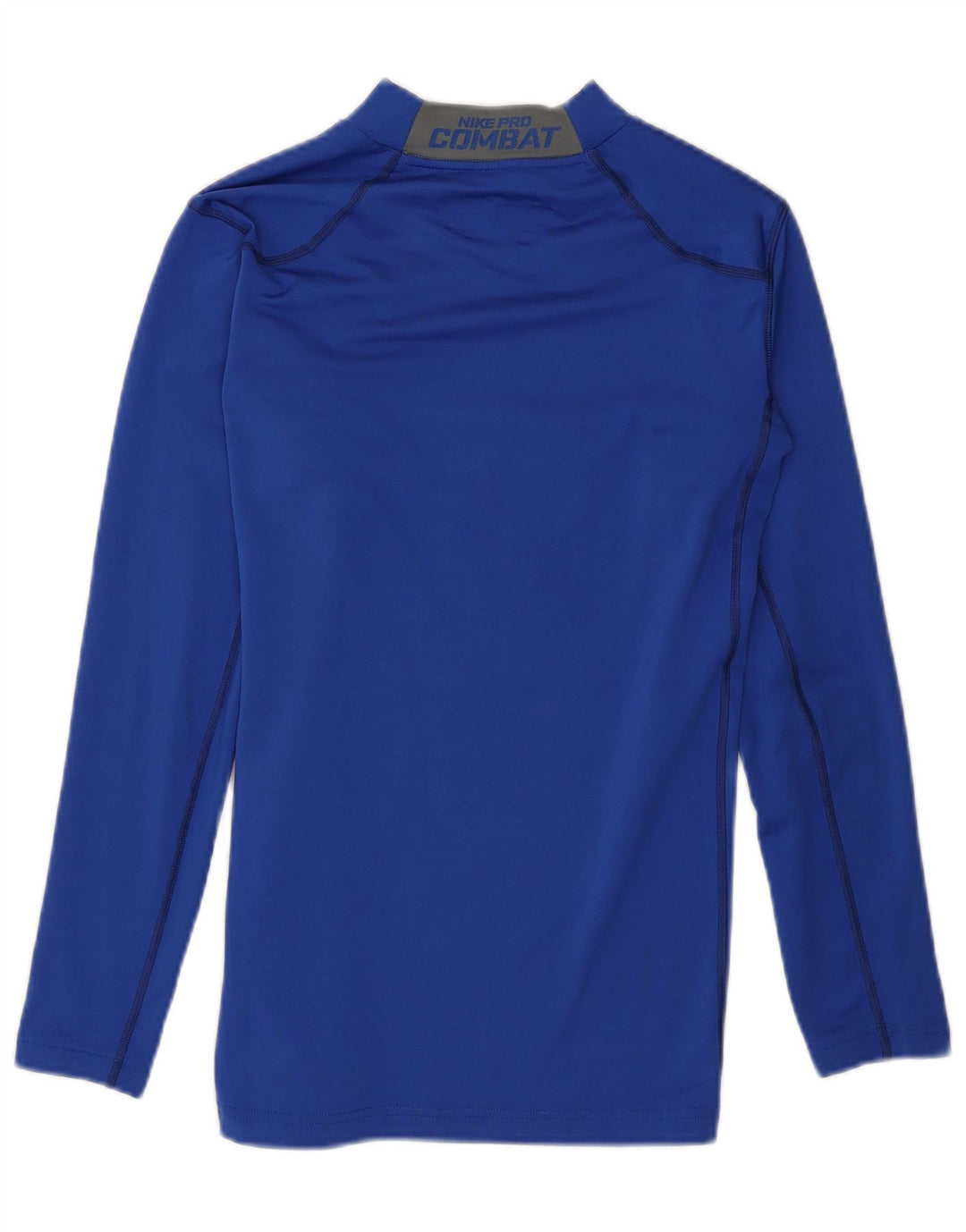 Nike Haut Dri Fit à manches longues pour homme Bleu moyen Polyester