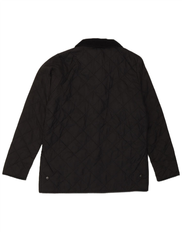 Barbour Veste matelassée matelassée pour garçons 12-13 ans XL Noir Polyester