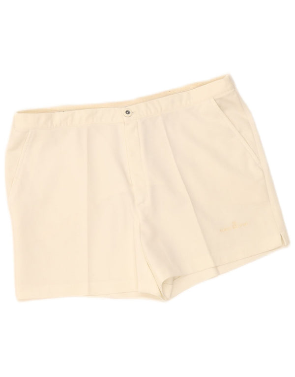 Cerruti 1881 Short Chino Homme IT 54 2XL W36 Blanc Cassé