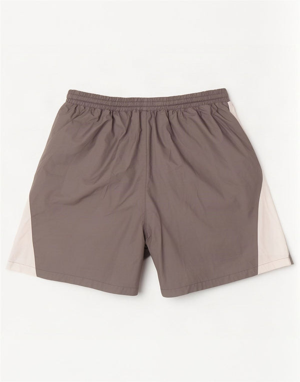 Lotto Short de sport pour homme UK 42/44 XL Gris Colorblock Polyester