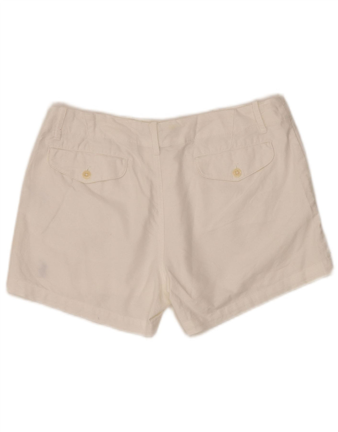 Ralph Lauren Short Chino Femme US4 Petit W30 Coton Blanc