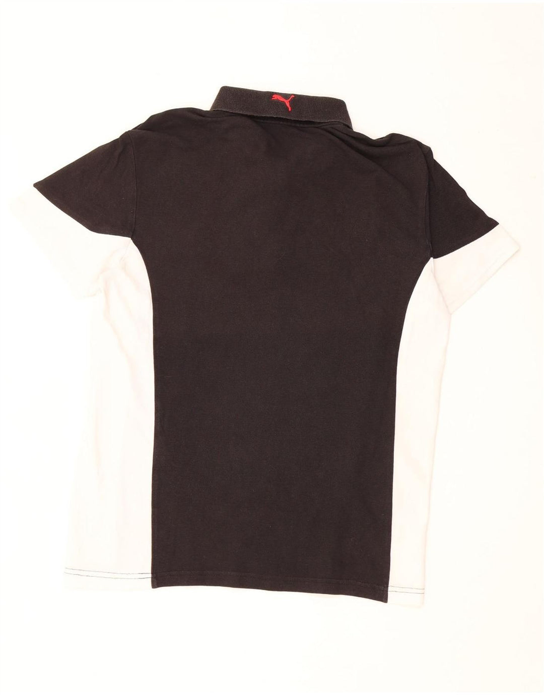 PUMA Polo Homme Noir Moyen Colourblock