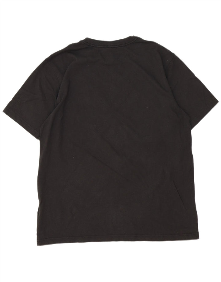 CARHARTT T-shirt coupe décontractée pour hommes, grand, en coton noir