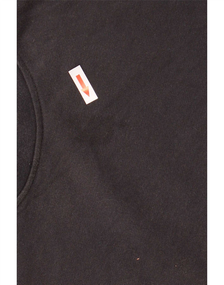 Adidas Climalite Graphic Sweatshirt Jumper IT 44 Coton Noir Moyen