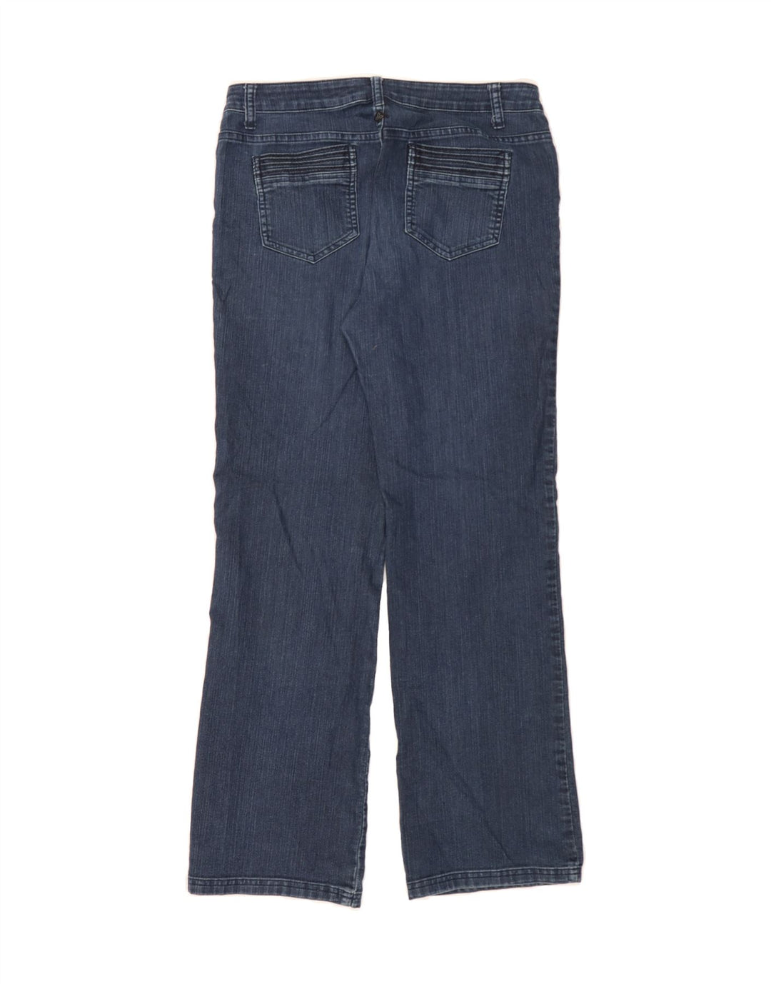 PRANA Womens Bootcut Jeans US 12 Large W32 L31 Navy Blue Cotton Vintage Prana and Second-Hand Prana from Messina Hembry 
