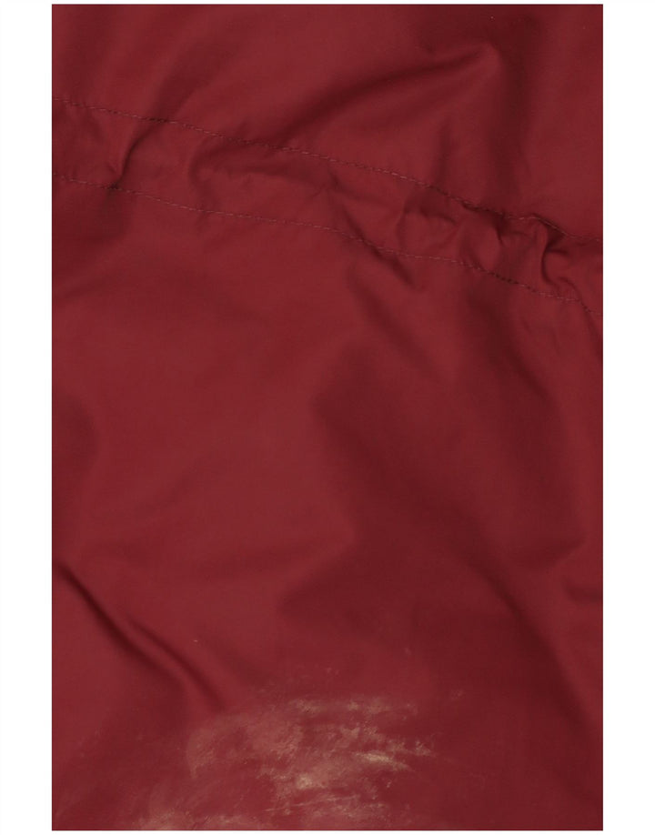 Vans Parka à capuche pour homme UK 38 Medium Burgundy Nylon