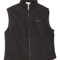 REEBOK Womens Gilet UK 14 Medium Black Polyester Vintage Reebok and Second-Hand Reebok from Messina Hembry 