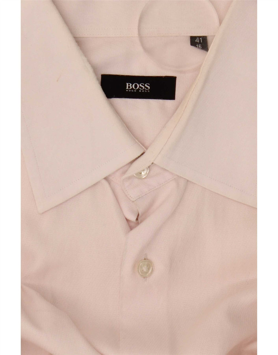 Hugo Boss Chemise formelle pour homme Taille 41 16 Large Rose