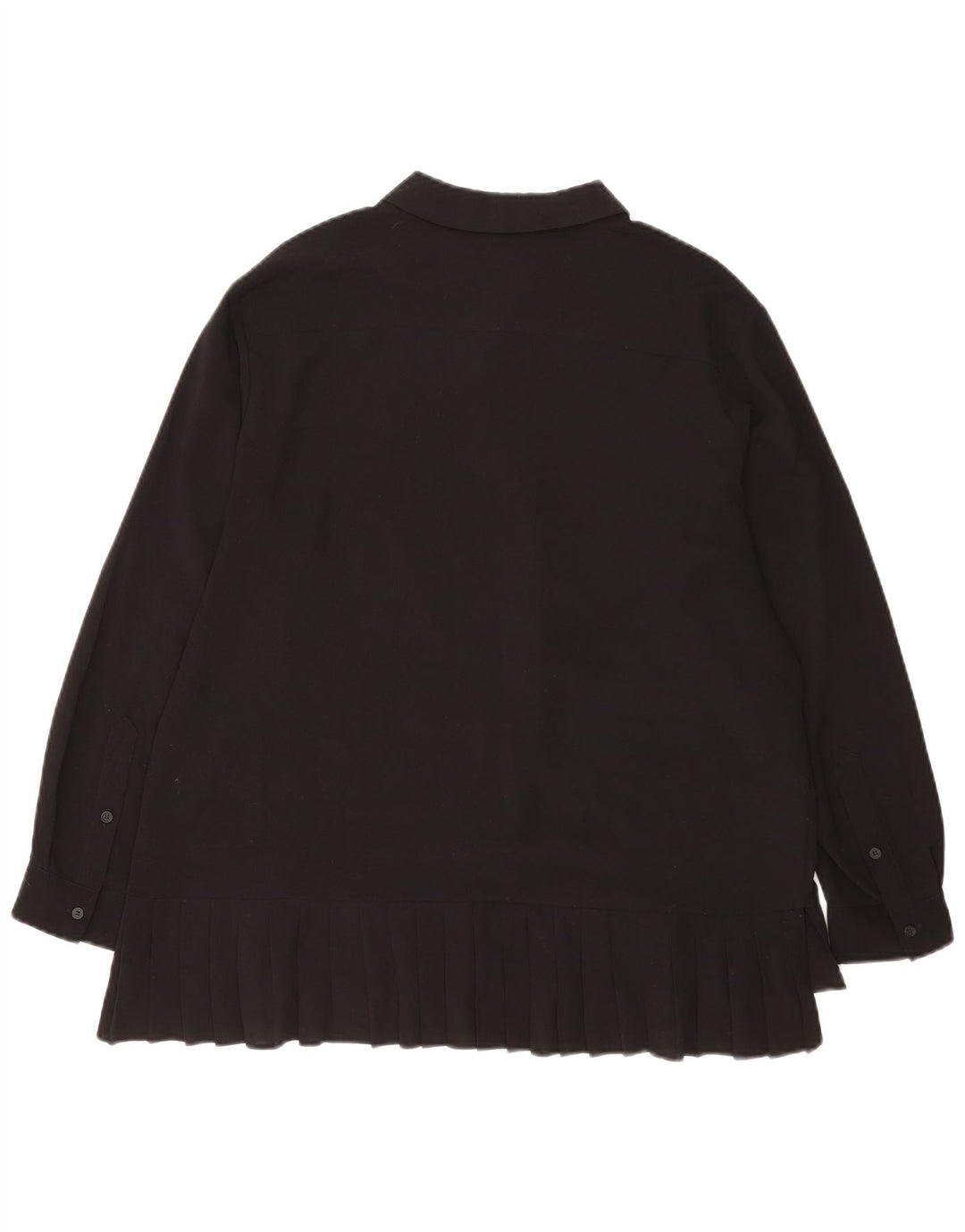 French Connection Chemisier coupe ample pour femme UK 44 Large Noir Polyester