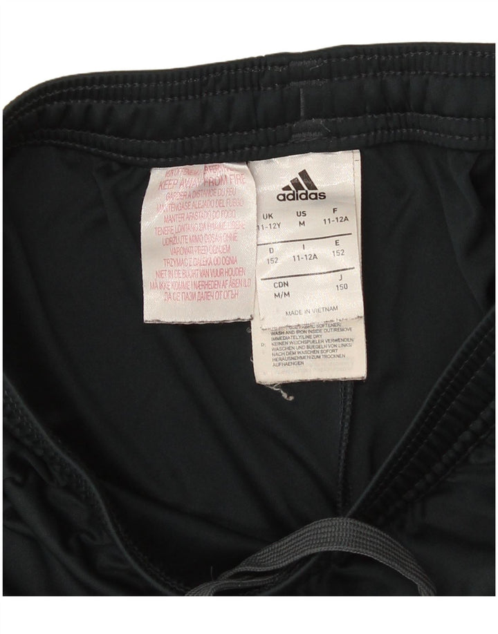 Adidas Short de Sport Real Madrid Garçon 11-12 Ans Noir Polyester