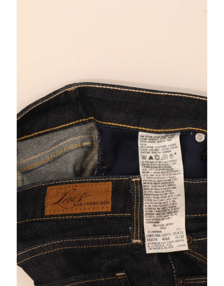 Levi's Jean Droit Bold Curve Femme Noir W25 L32 Coton