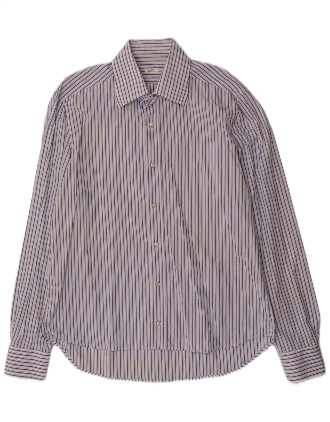 Barba Chemise Homme Taille 17 XL Bleu Rayé