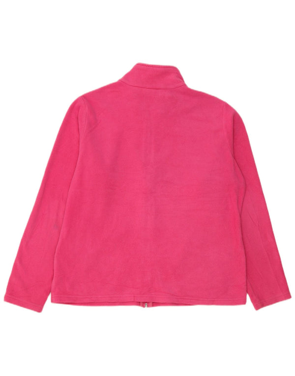 Marks & Spencer Veste Polaire Femme UK 18 XL Rose Polyester