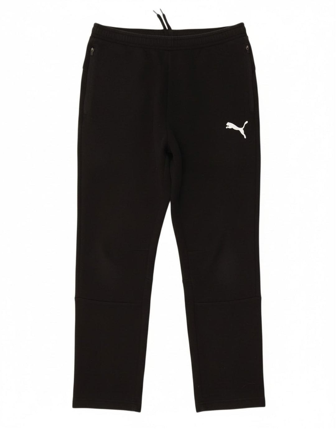 PUMA Mens Tracksuit Trousers Large  Black Cotton