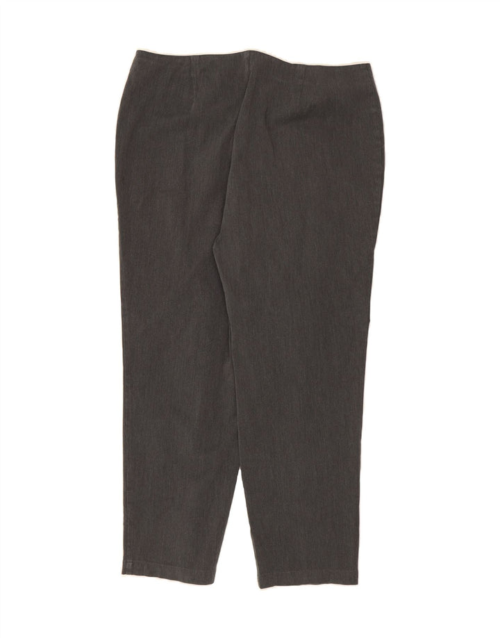 DOCKERS Womens Straight Casual Trousers W40 L30 Grey Vintage Dockers and Second-Hand Dockers from Messina Hembry 