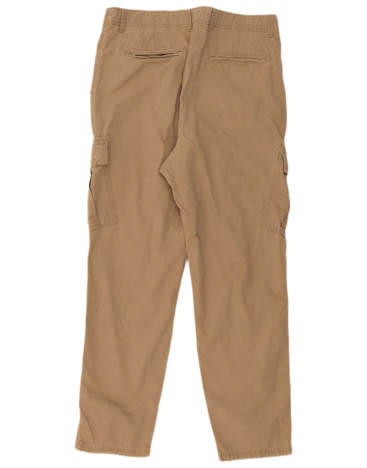 Marks & Spencer Pantalon cargo régulier pour homme W38 L31 Marron Coton