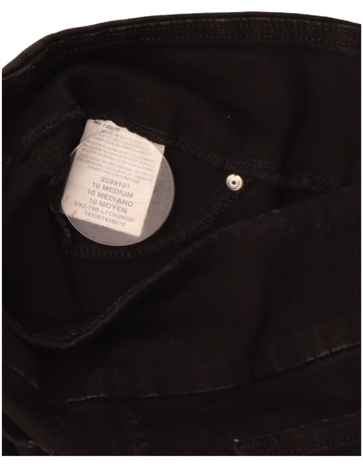 Lee Bermuda sculptant coupe slim pour femme US 10 Large W30 coton noir