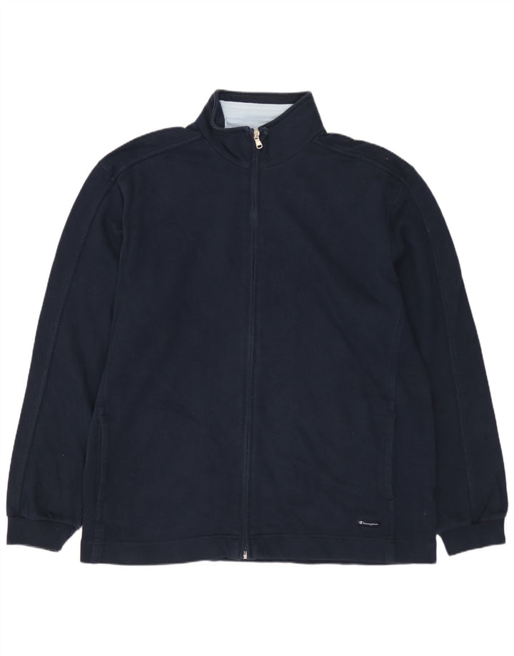 CHAMPION Veste de Survêtement Homme XL Bleu Marine Coton