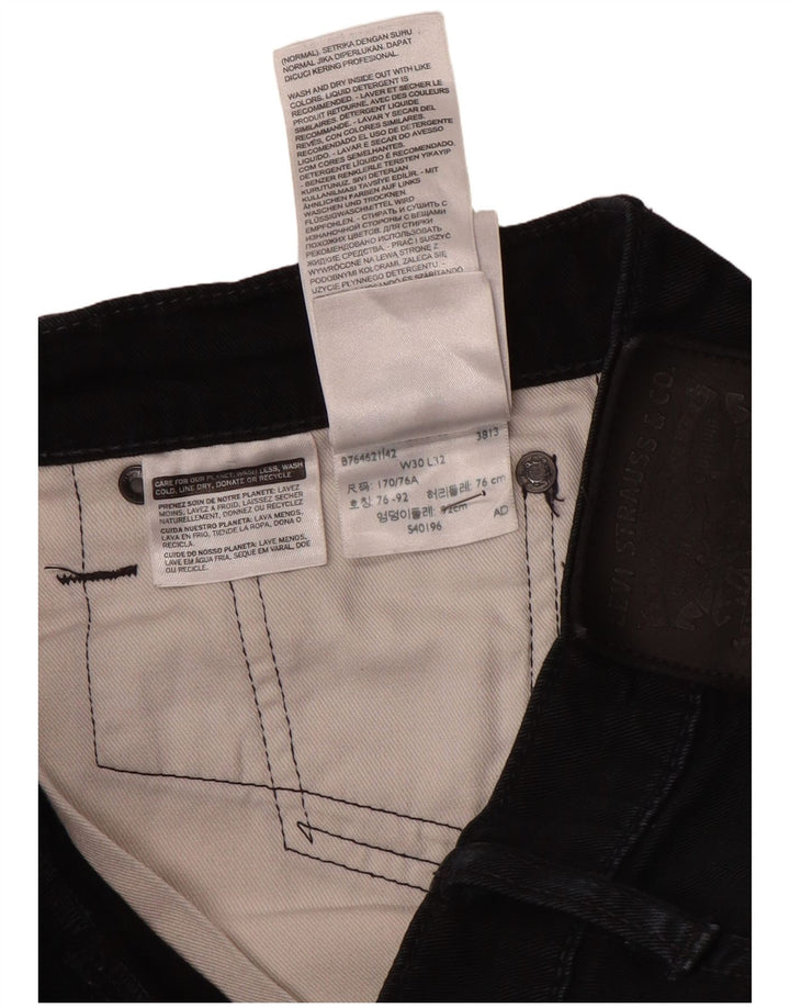 Levi's Jean Droit W30 L32 Homme Noir Coton