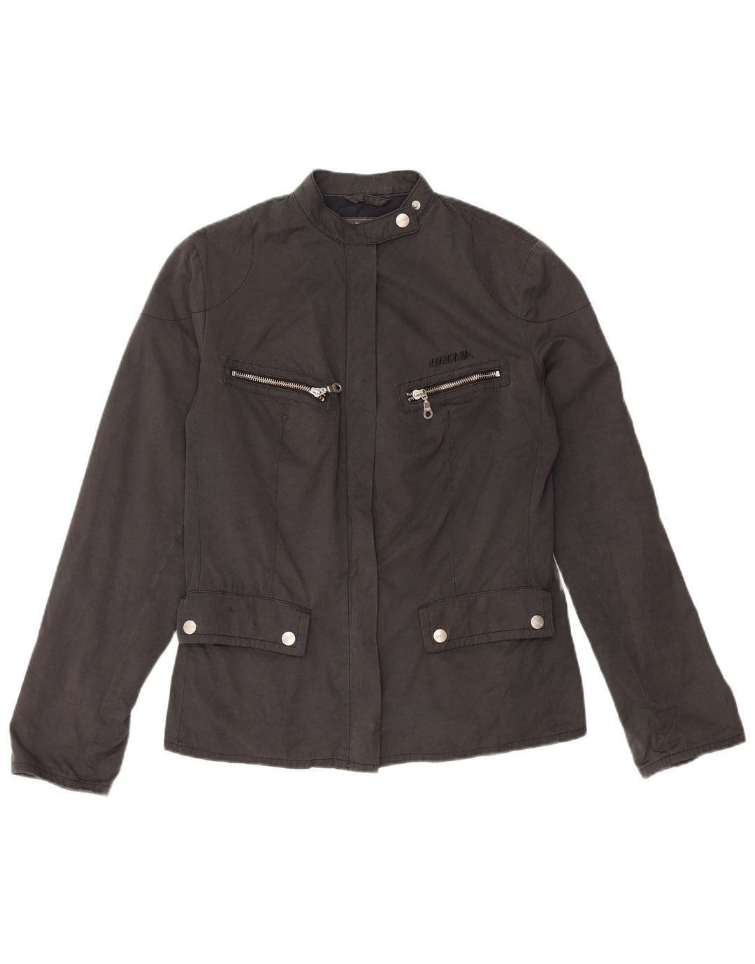Brema Veste Racer Femme UK 8 Petit Noir Polyester