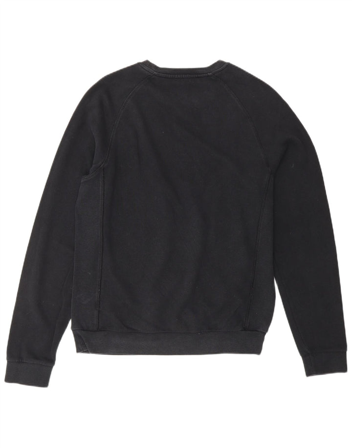 REISS Sweat-shirt pour femme UK 14 Bleu marine moyen Coton