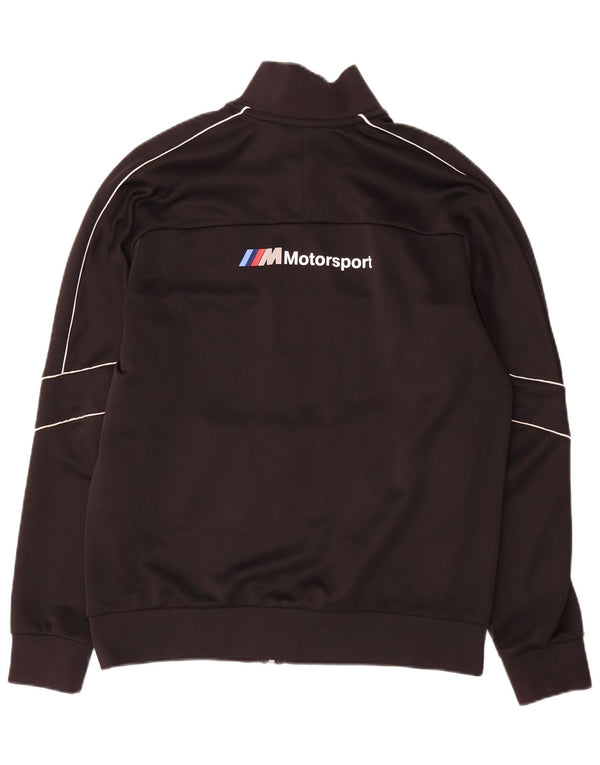 Puma Veste de Survêtement BMW Motorsport Homme Noir Moyen Rayé Coton