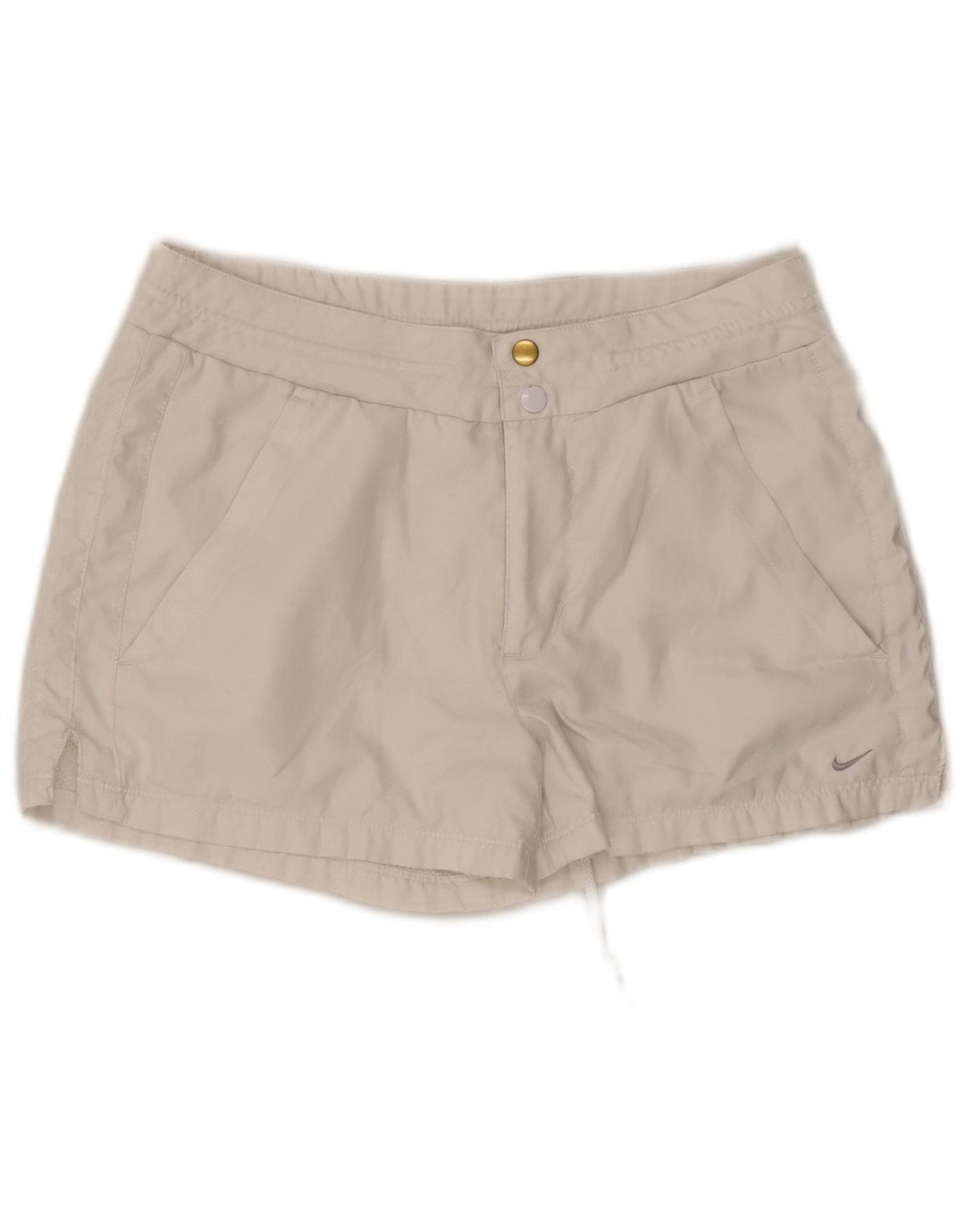 Nike Short chino pour femme UK 10 Small W27 Blanc