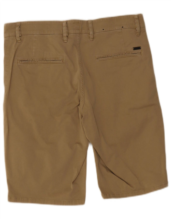 Hugo Boss Short chino W32 en coton marron moyen pour homme