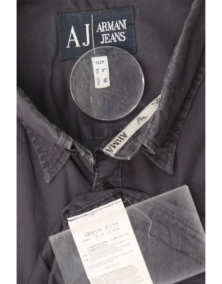 ARMANI JEANS Chemise Homme Bleu Marine Moyen Coton