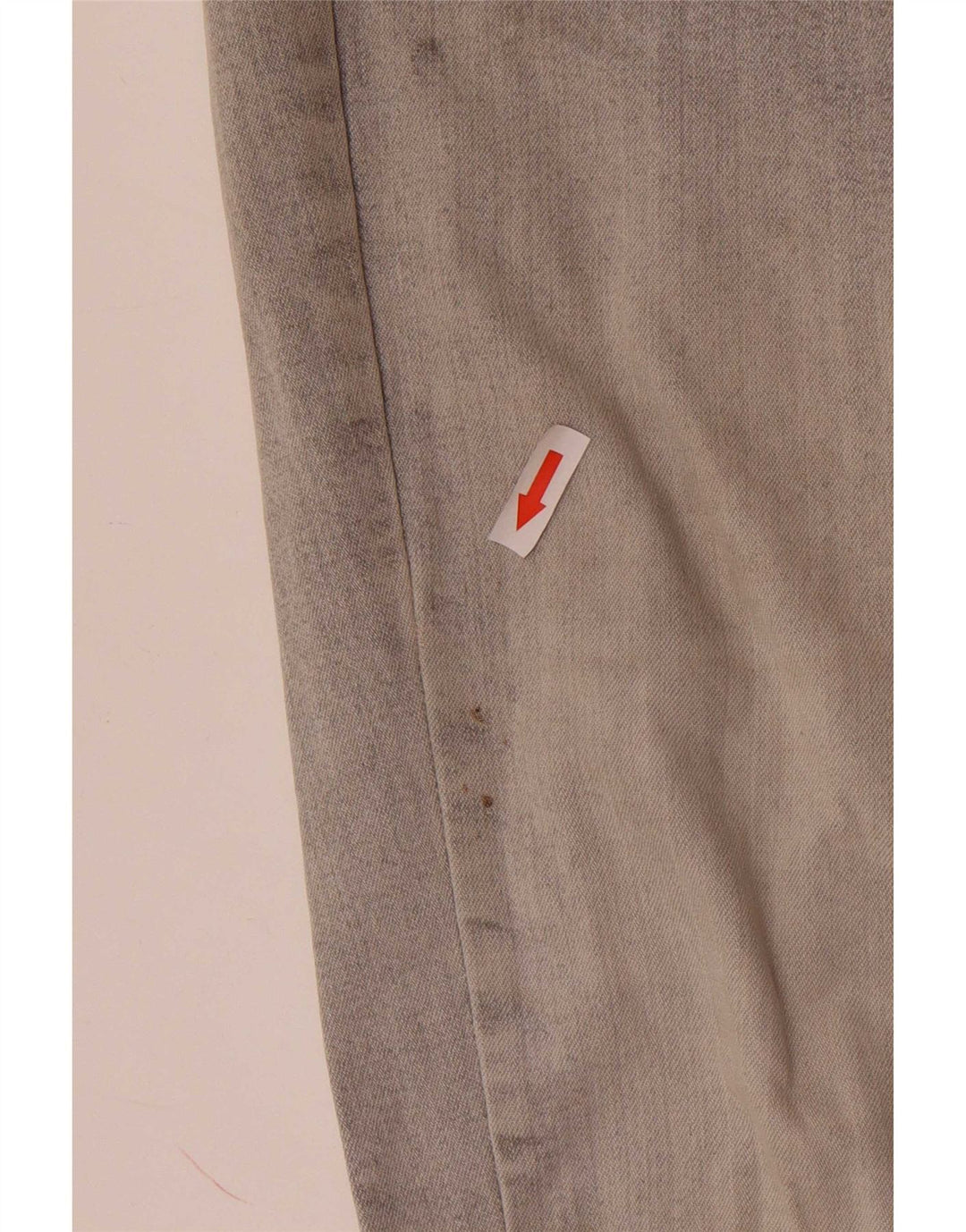 Marks & Spencer Jean droit pour femme UK 12 Medium W30 L26 Gris Coton