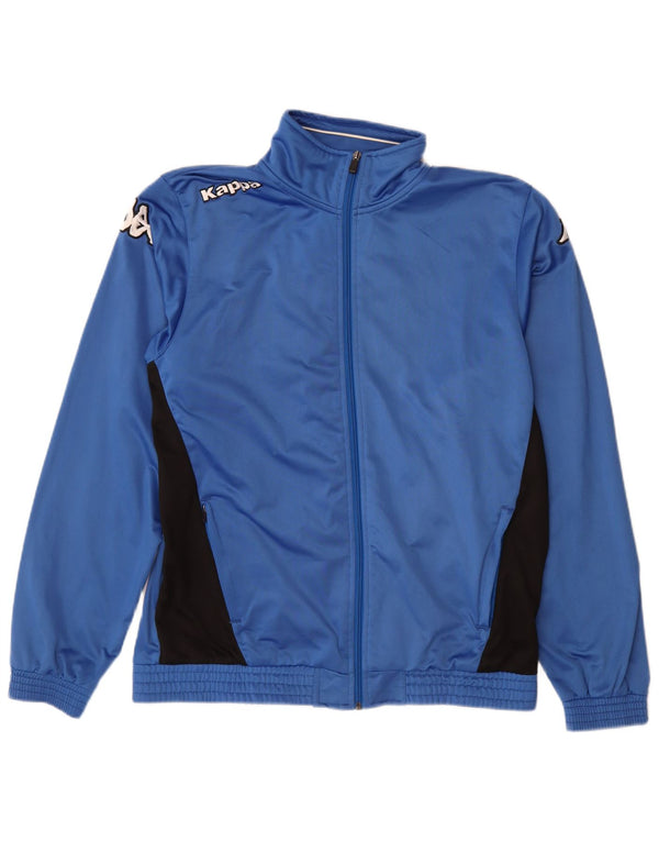 Kappa Veste de Survêtement Graphique Homme Large Bleu Colorblock