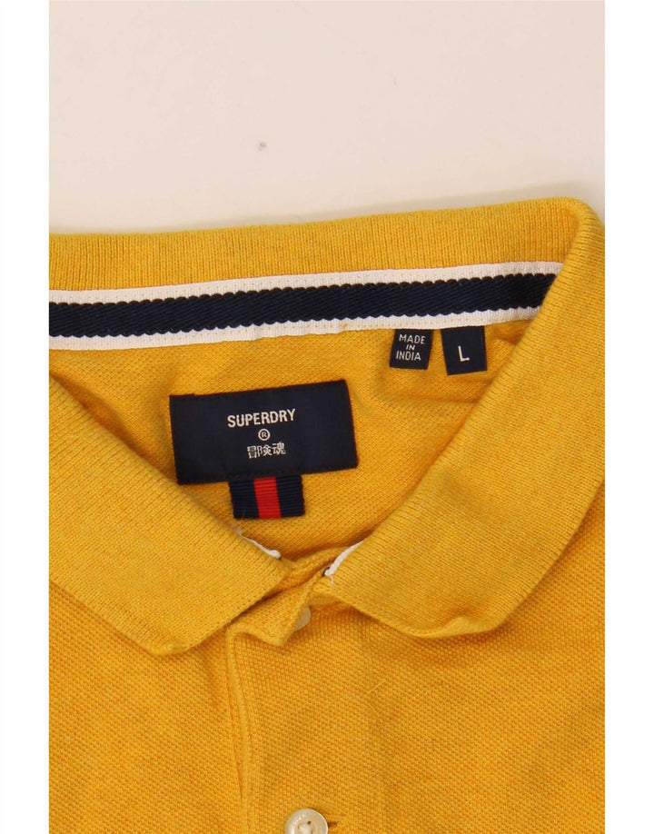 Superdry Polo Homme Grand Jaune