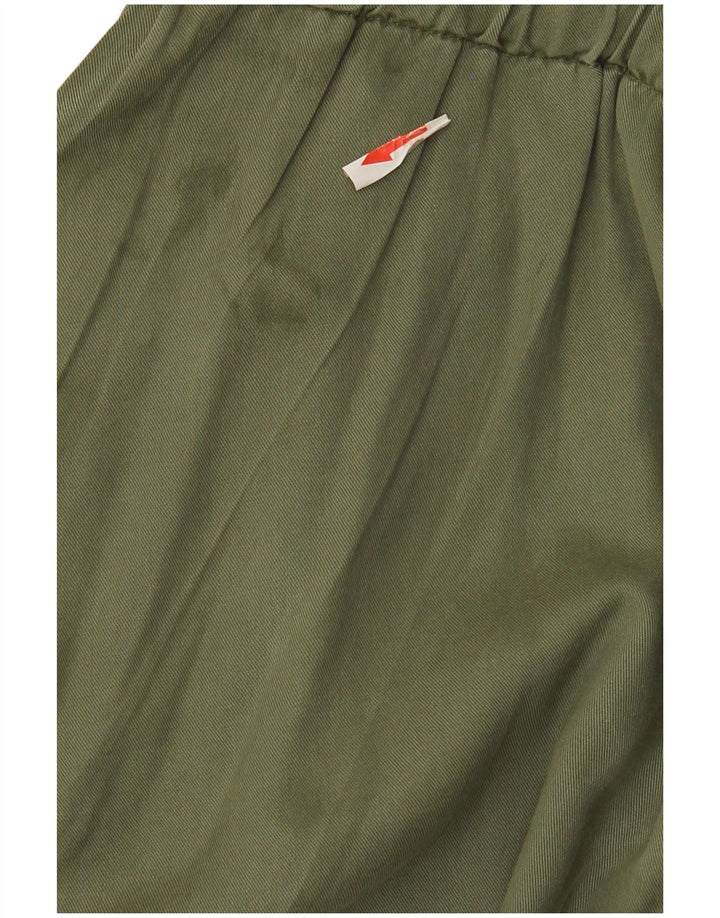 Zara Robe trapèze pour femme UK 12 Kaki moyen