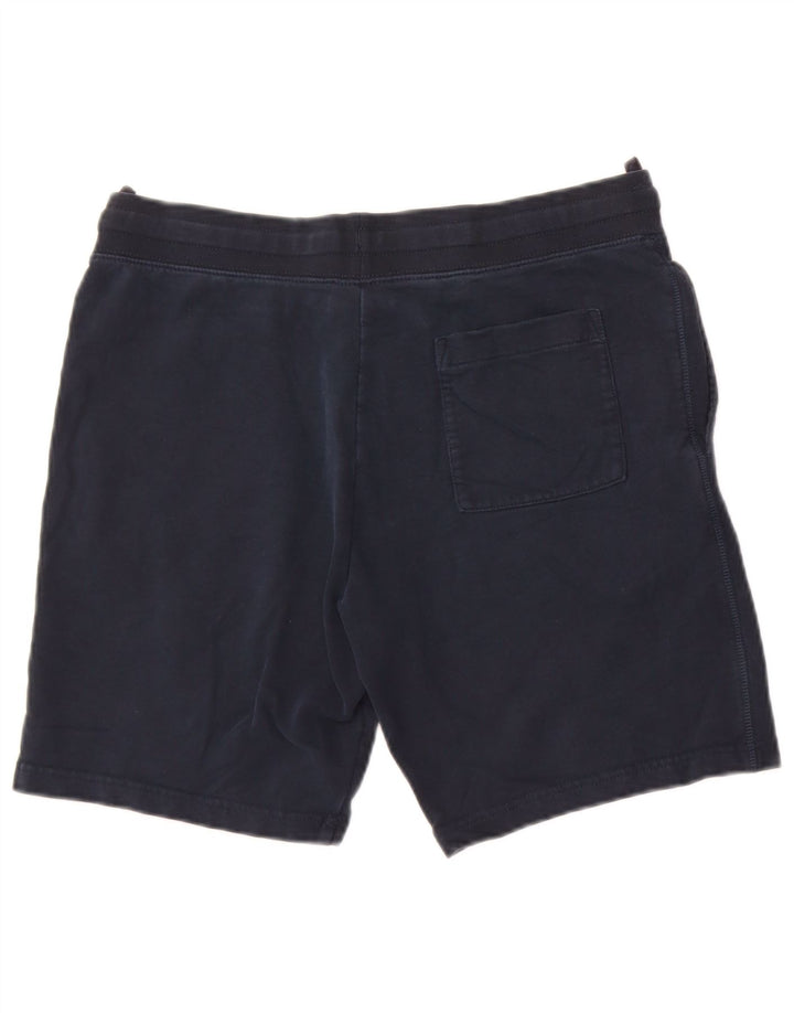 Marks & Spencer Short de Sport Regular Homme Bleu Marine Moyen Coton