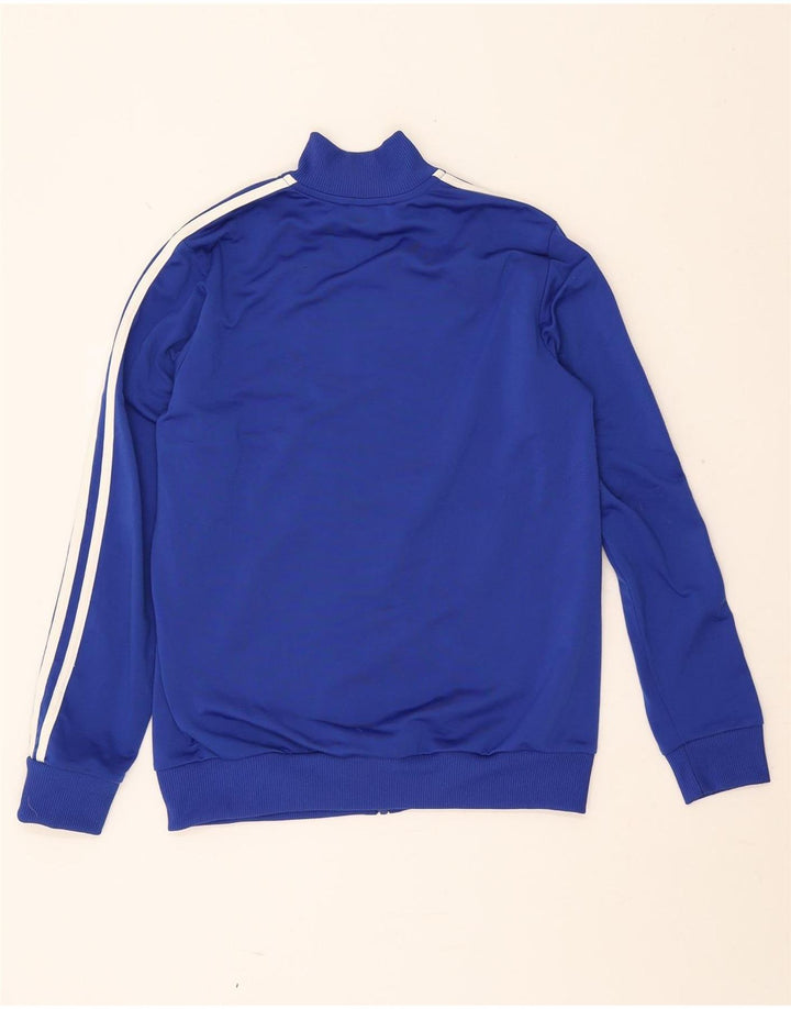 Adidas Veste de Survêtement Garçon 13-14 Ans Bleu Colorblock Polyester