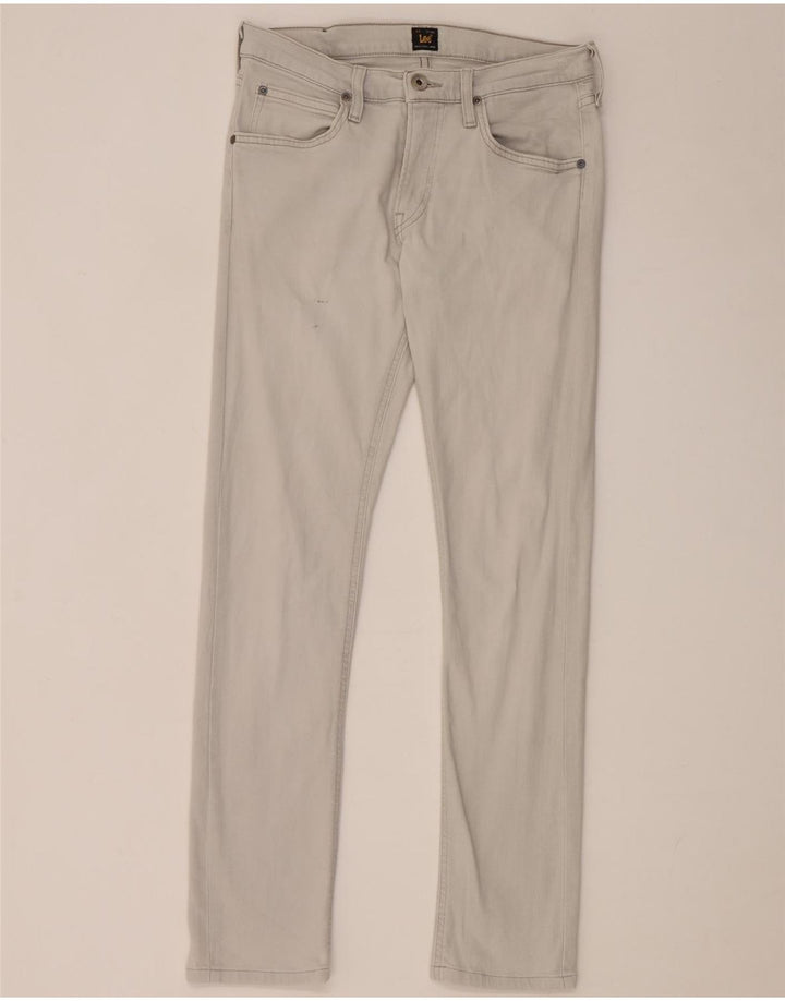 Lee Jean Slim Luke Femme W29 L30 Gris Coton