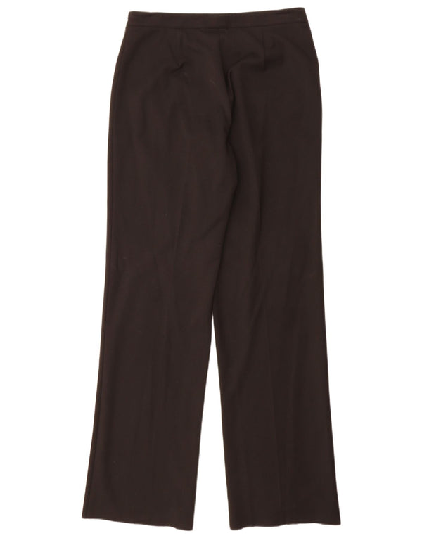 Burberry Pantalon de costume droit pour femme IT 42 Medium W32 L35 Noir Polyester