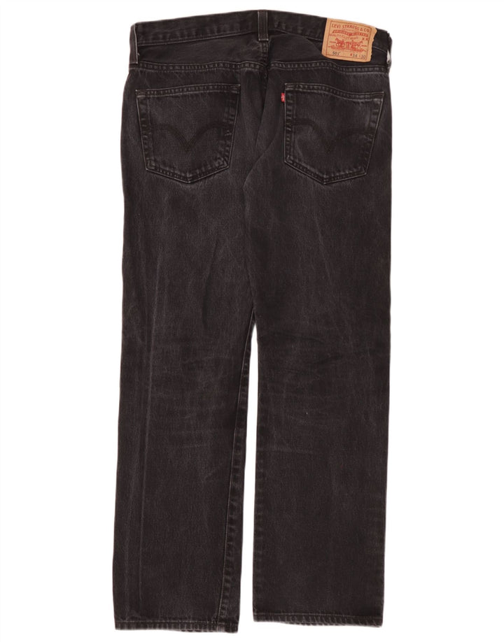 Levi's Jean Droit 501 Homme Noir W34 L30 Coton