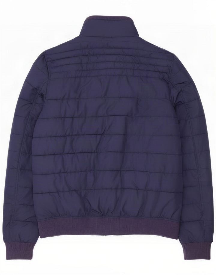 Tommy Hilfiger Veste matelassée pour homme UK 42 XL Bleu marine Polyester