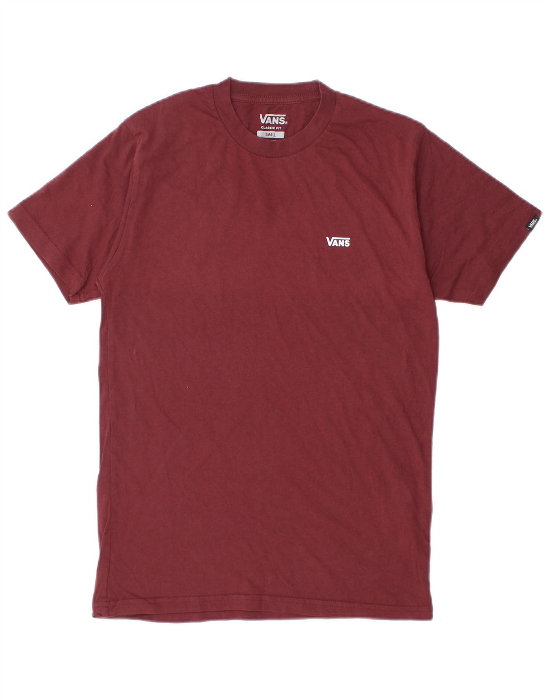 VANS T-shirt coupe classique pour homme en coton marron petit