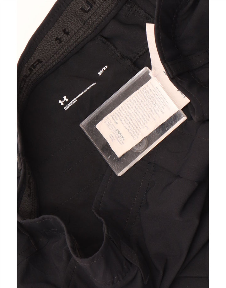 UNDER ARMOUR Pantalon Chino Droit Homme W38 L32 Noir Polyester