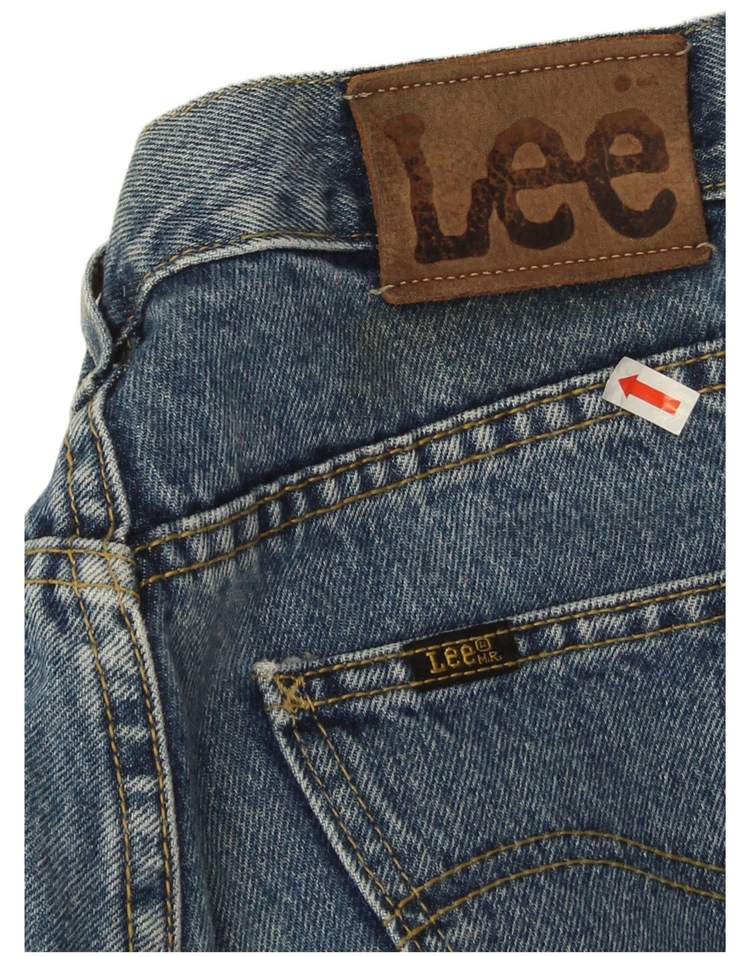 Lee Jean Fuselé Homme W29 L34 Bleu Coton