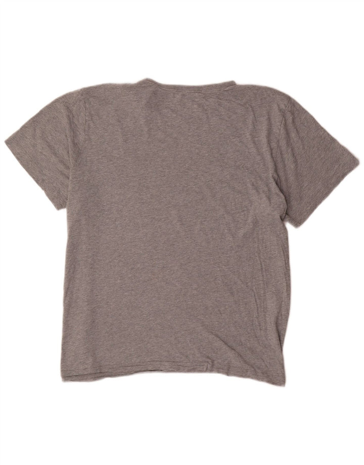 Nike T-Shirt Homme Top XL Gris Coton