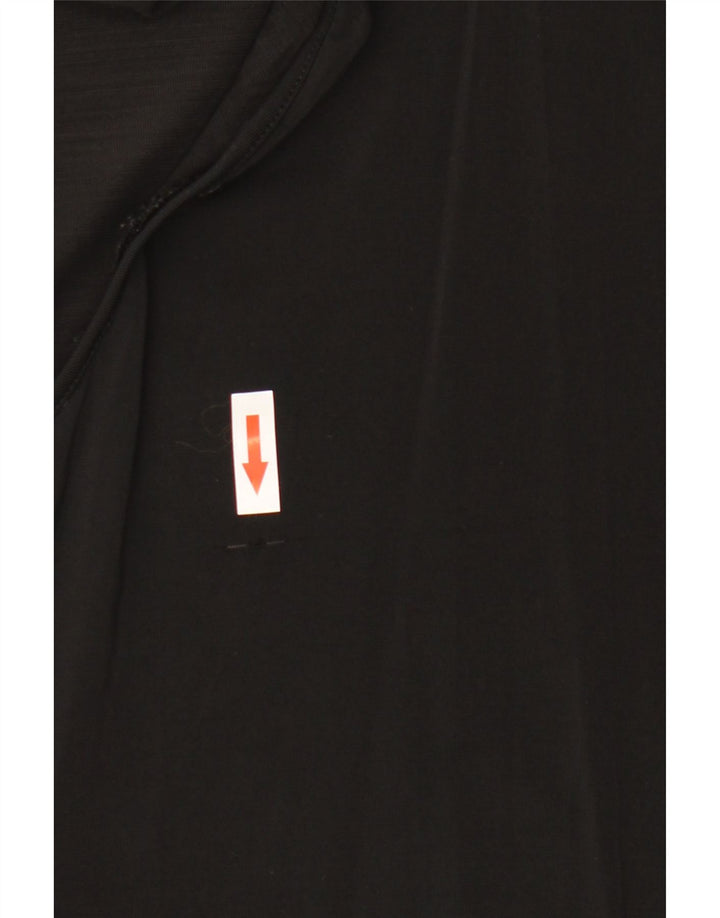 Max Mara Chemisier sans manches pour femme UK 20 2XL Noir Viscose