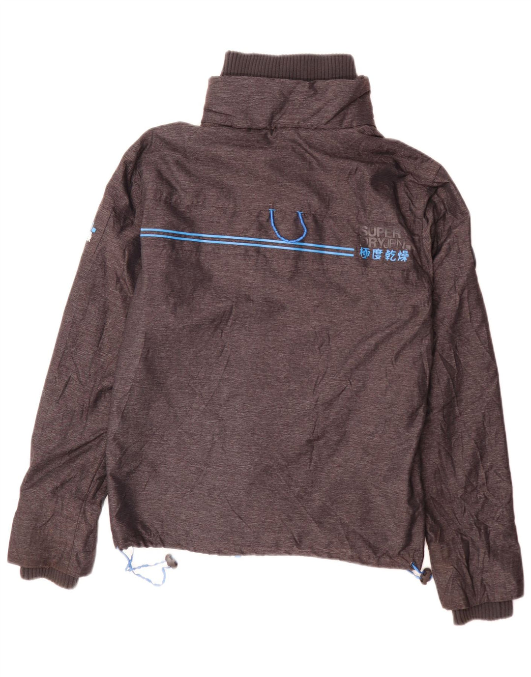 Superdry Veste coupe-vent Windattacker pour homme UK 36 Small Gris Nylon