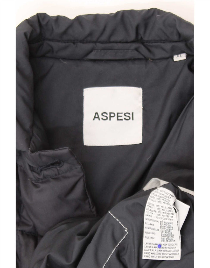 Aspesi Veste matelassée pour femme UK 18 XL Bleu marine