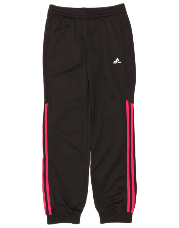 Adidas Pantalon de Survêtement Fille 13-14 ans Noir Polyester