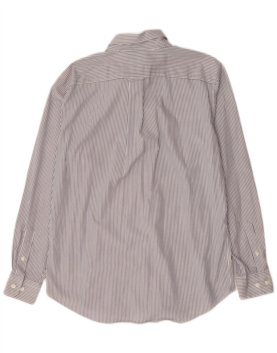 NAUTICA Chemise Homme Bleu Moyen en Coton à Fines Rayures