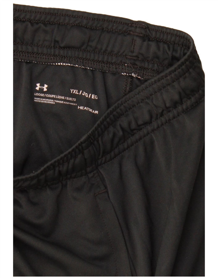 UNDER ARMOUR Short de sport Heat Gear Graphic pour garçon 13-14 ans XL Noir
