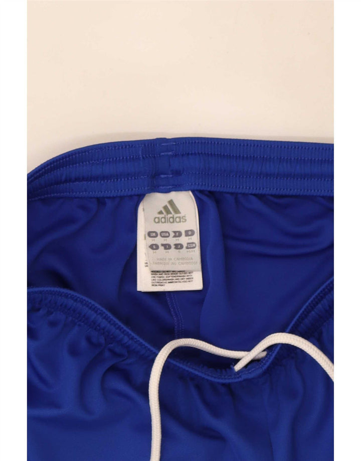 Adidas Short de Sport Climalite Homme Bleu Moyen Polyester